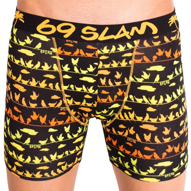 Pánske boxerky 69SLAM fit bamboo bird (MPBBDL-BB) 68939570