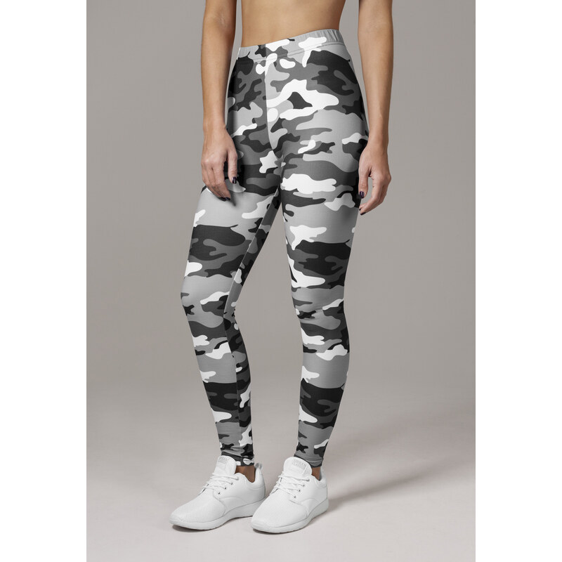 Urban Classics Womens Camo Snow Mask Leggings 50663979