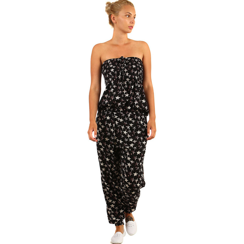 Glara Overal pre voľný čas s potlačou hviezd 34099705