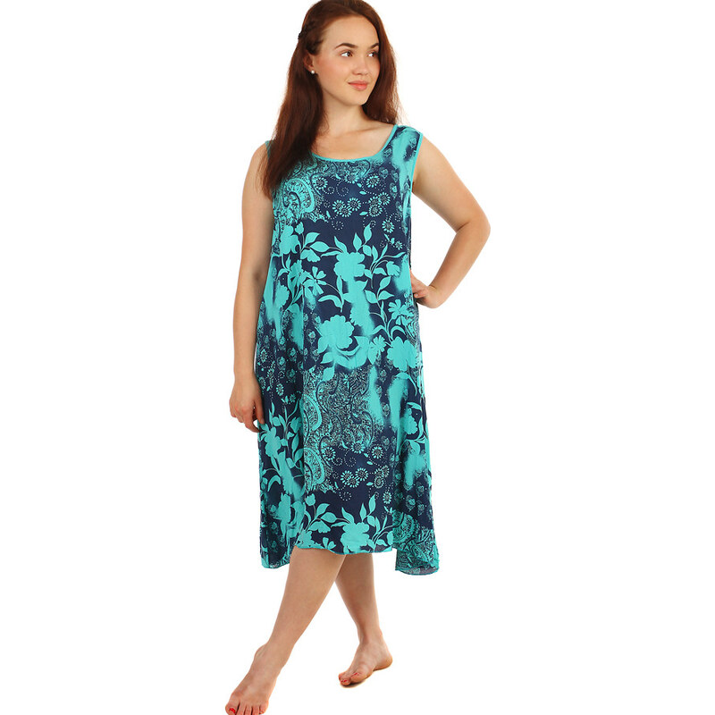 Glara Dlhé letné kvetinové šaty 52324388