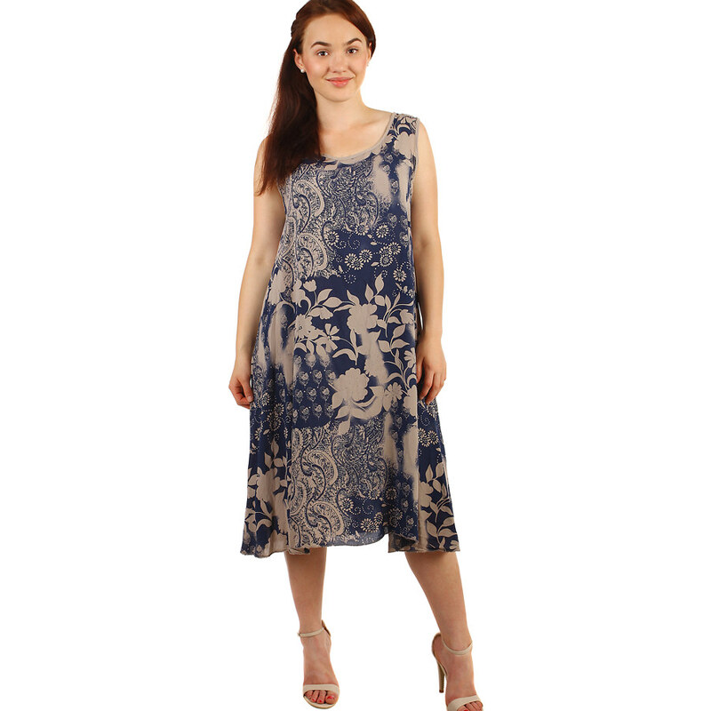 Glara Dlhé letné kvetinové šaty 52324389