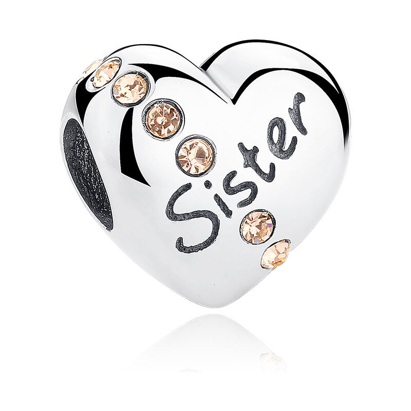 Emporial strieborný prívesok Sestra 24464382