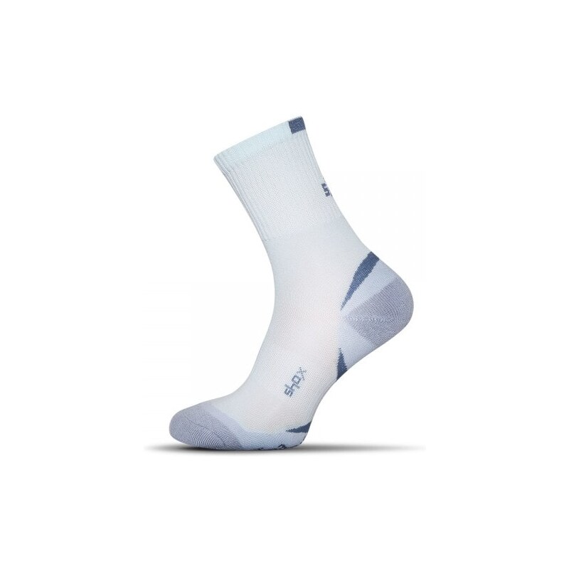 Buďchlap Bavlnené pánske ponožky v svetlo-modrej farbe Clima Plus 634772