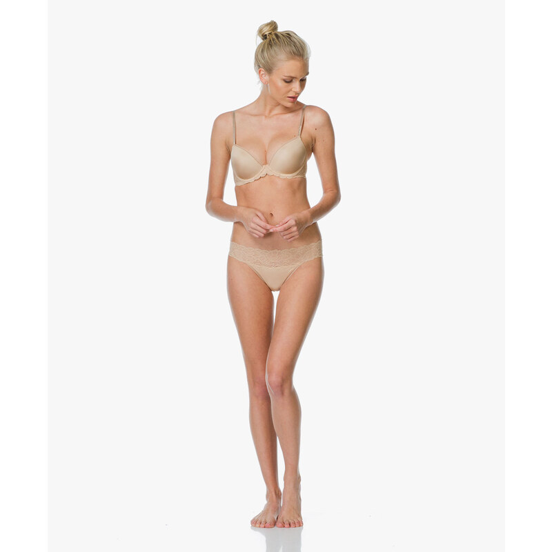 Podprsenka s kosticou QF1444E telová - Calvin Klein 35636802