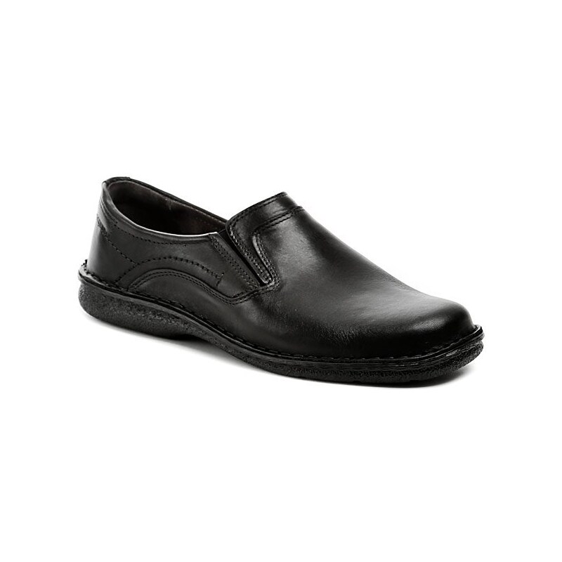 Bukat 204 černá pánské polobotky 9963089