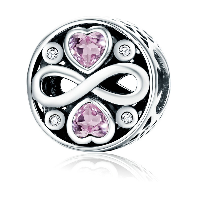 Emporial strieborný prívesok Nekonečná láska 41570796