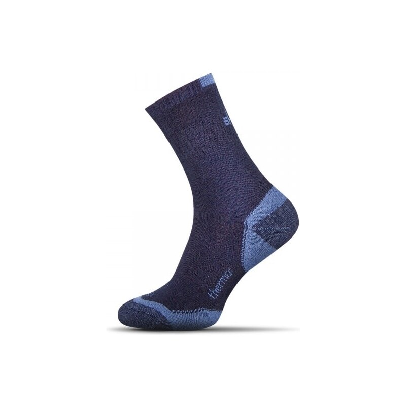 Buďchlap Termo bavlnené ponožky tmavo-modré 3484045
