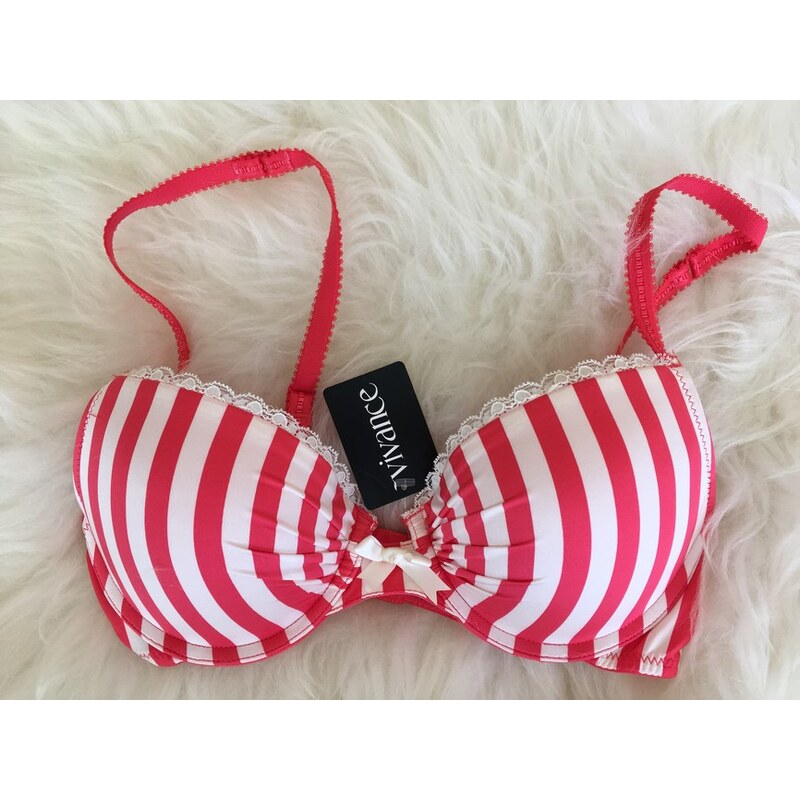 E-shop Červená podprsenka Vivance Collection