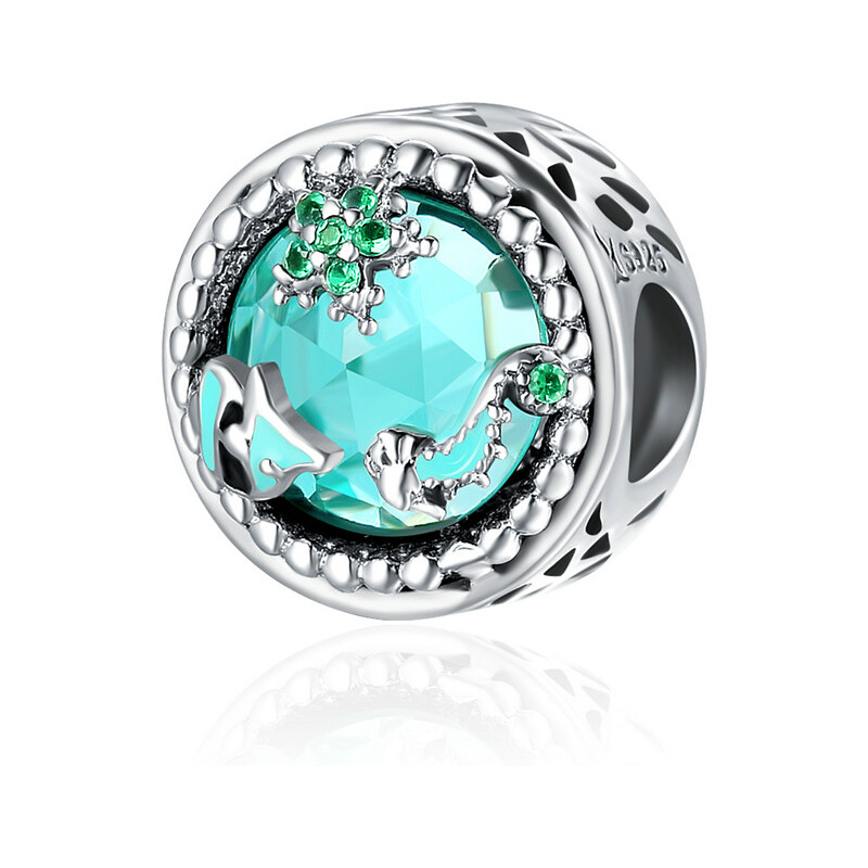 Emporial strieborný prívesok Priezračný oceán 24464380