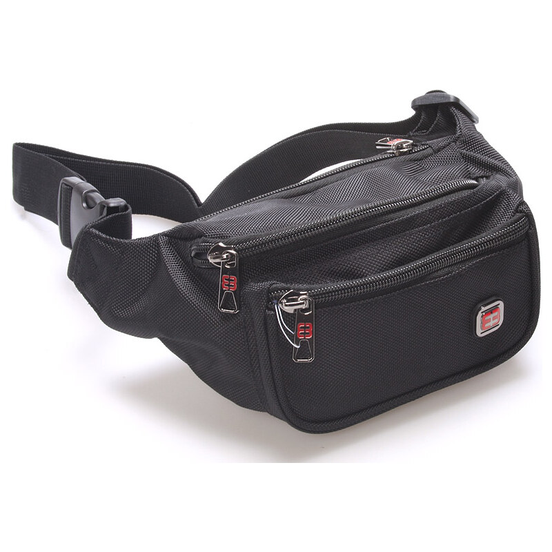 Pánska čierna ľadvinka na doklady - Enrico Benetti 7136 čierna 57819929