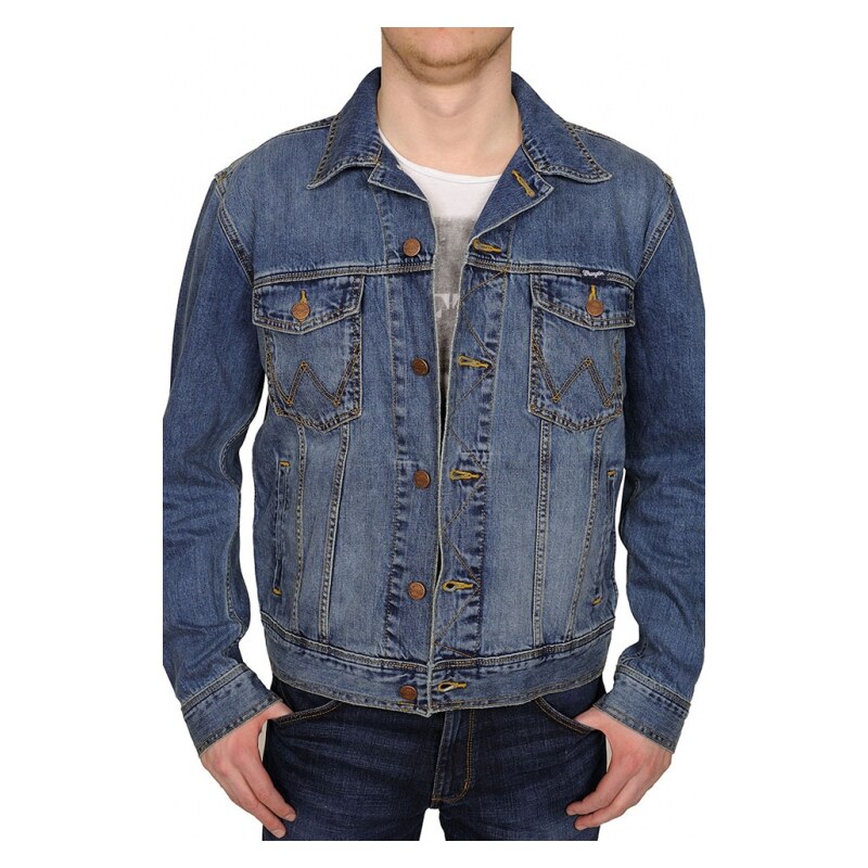 Pánska riflová bunda WRANGLER W4481514V CLASSIC JACKET 23586664
