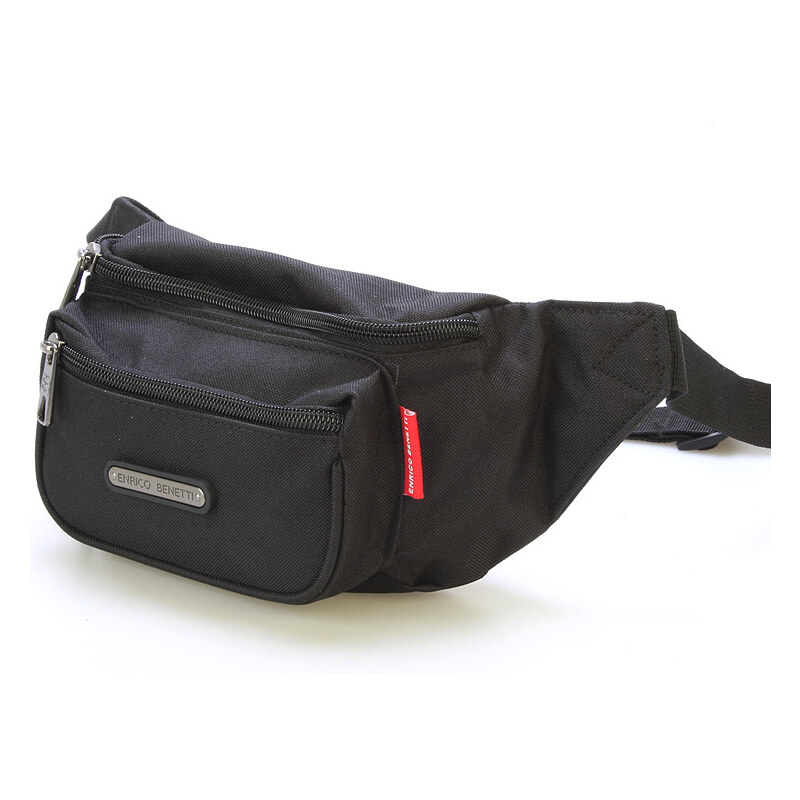 Čierna ľadvinka na doklady - Enrico Benetti Theo čierna 56863974