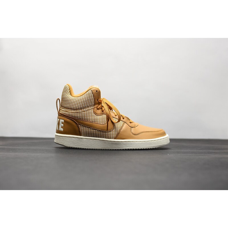 nike court borough mid wheat