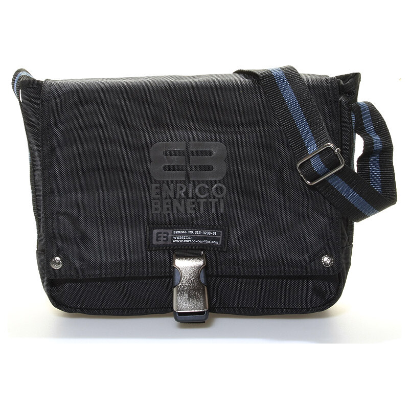 Čierna taška cez plece Enrico Benetti 4476 čierna 56863941