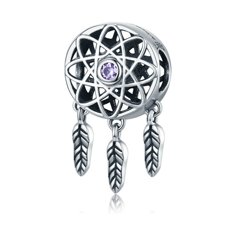 Emporial strieborný prívesok Lapač snov 24464373