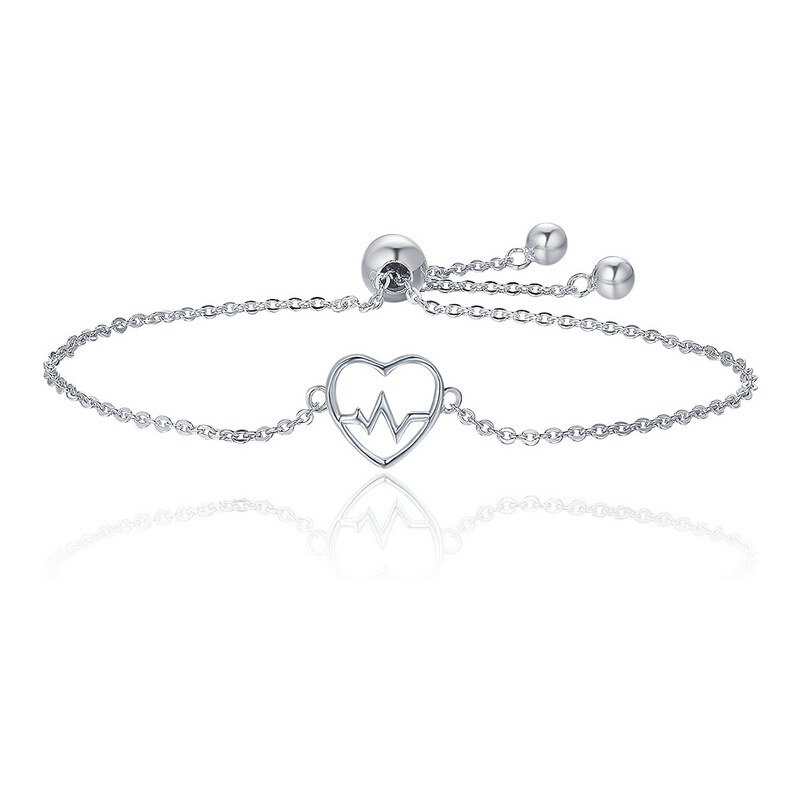 Emporial strieborný náramok Frekvencia lásky SCB019 24620323