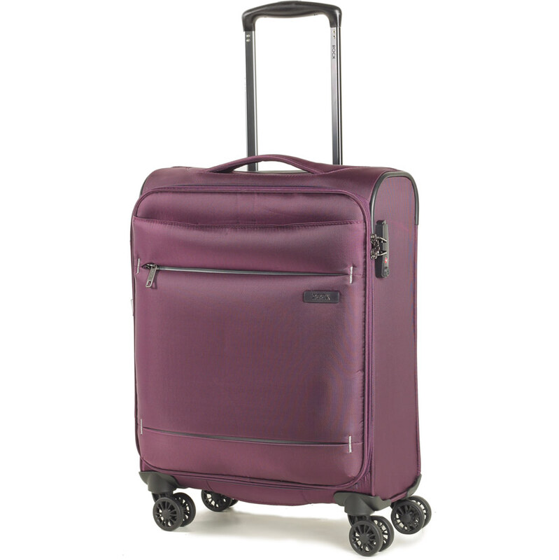ROCK TR-0161 DeLuxe-Lite S ultraľahký palubný kufor TSA Purple 55 cm 62192739