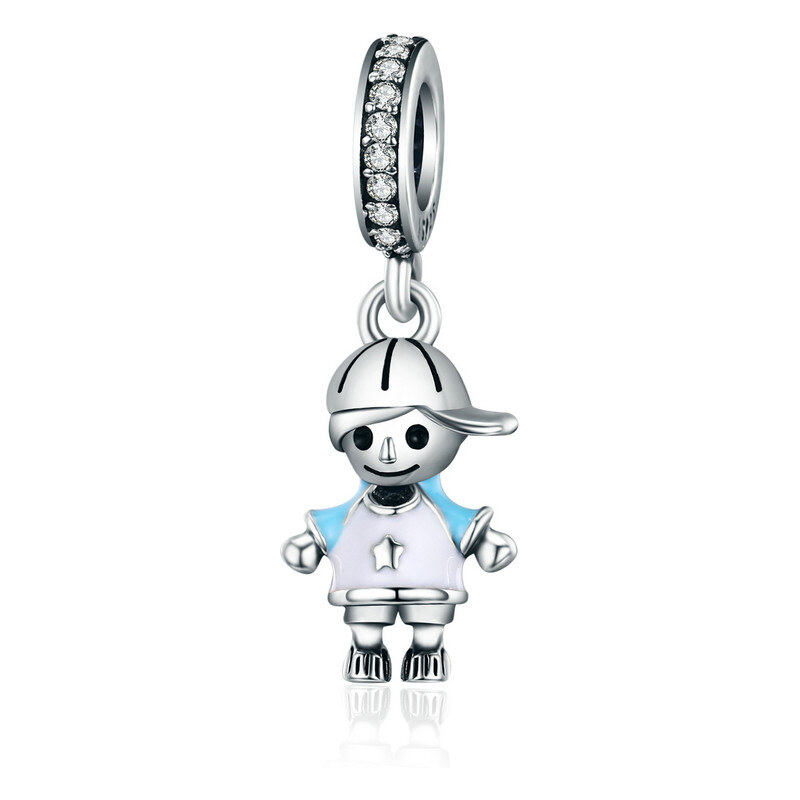 Emporial strieborný prívesok Chlapec Boy 24464369