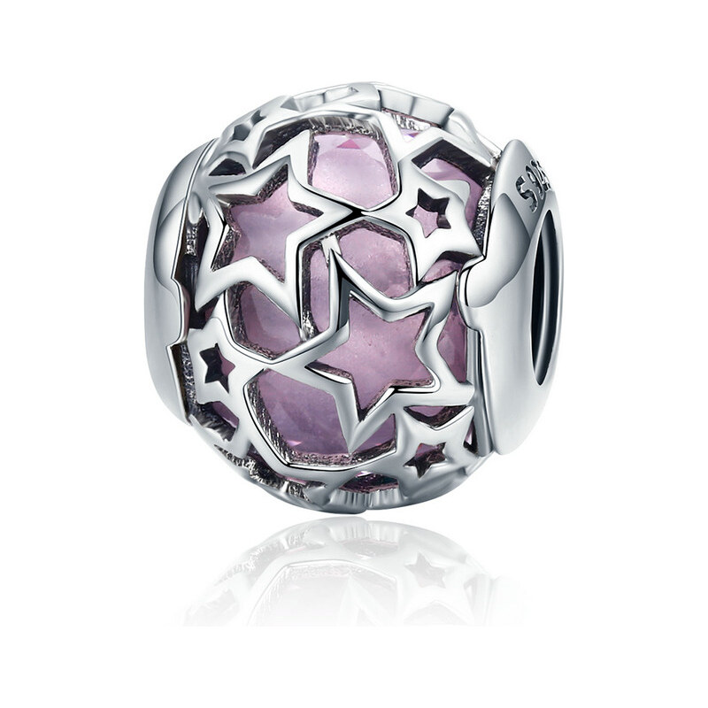 Emporial Prívesok Ružové hviezdne nebo Royal Fashion 42100454