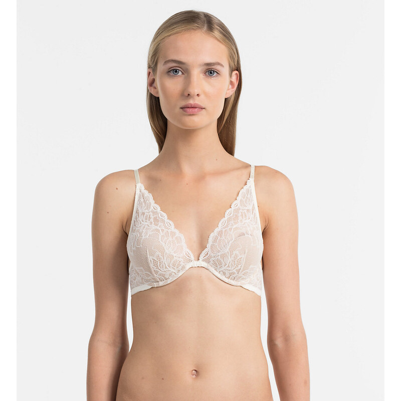 Podprsenka s kosticou QF1436E slonovinová - Calvin Klein 8518736