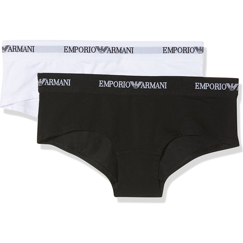 Nohavičky 2pcs 163263 CC317 00911 čiernobiela - Emporio Armani 6660869