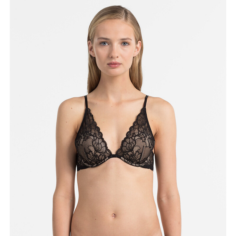 Podprsenka s kosticou QF1436E čierna - Calvin Klein 8518742