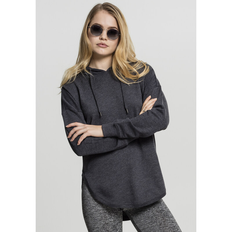 Urban Classics Womens sweatshirtTerry Hoody oversized - grey 50660492
