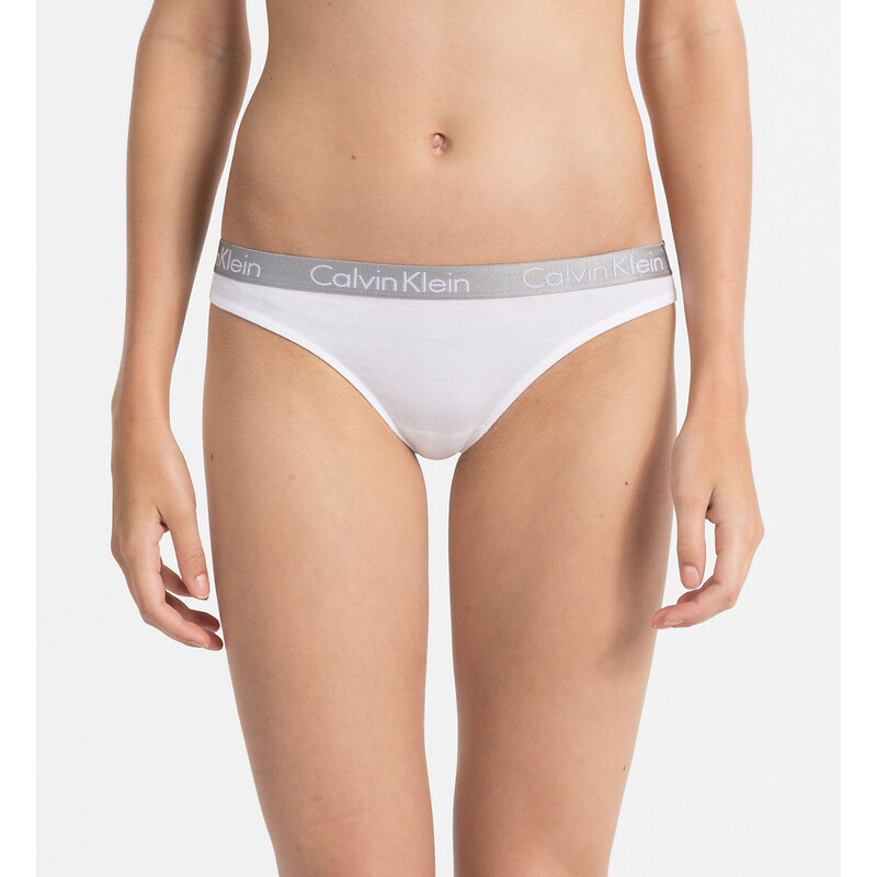 Tanga QD3539E-100 biela - Calvin Klein 49807883