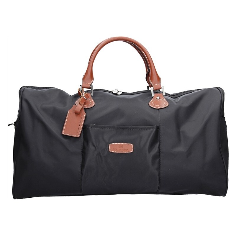 Unisex cestovná taška Hexagona Weekend - čierna 48228197