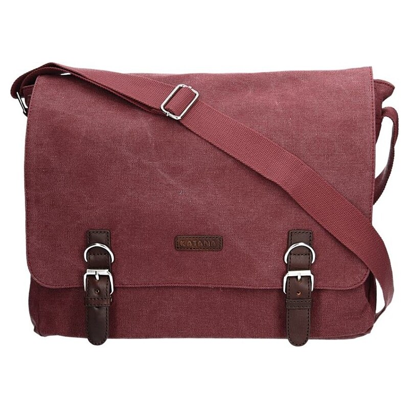 Pánska taška Katana Toile - vínová 11534552