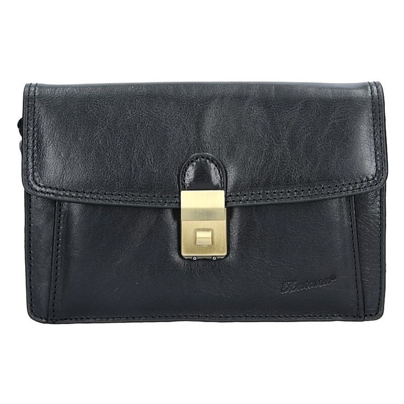 Pánske kožené etue Katana Brendn - čierna 11534559