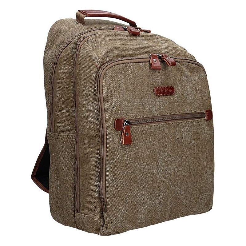 Pánsky batoh Katana Juno - hnedo-zelená 11534562