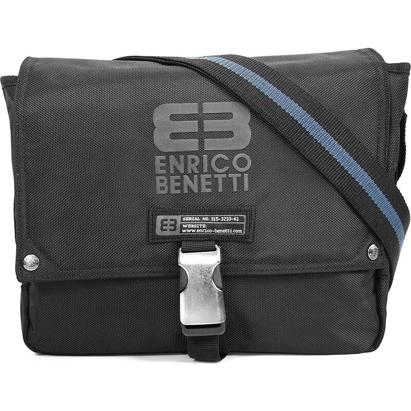 Pánska taška cez ramno Enrico Benetti Gerett - čierna