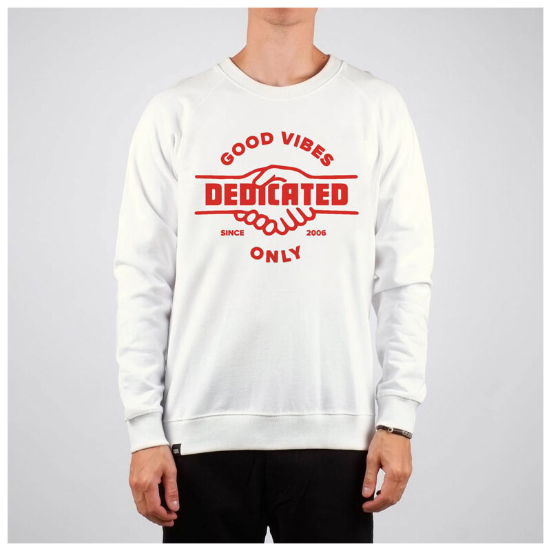Dedicated Sweatshirt Malmoe Good Hands Off-White 65395349