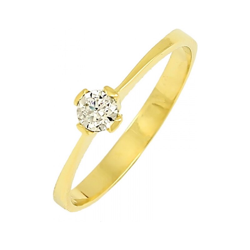 Žatecký ZLATÝ BRILIANTOVÝ PRSTEŇ 22105B/35VG/Z/X 4839532
