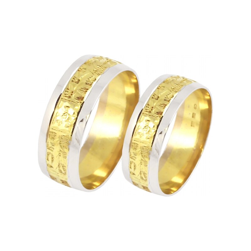 Zlaté svadobné obrúčky 2014109/ZB 53462056