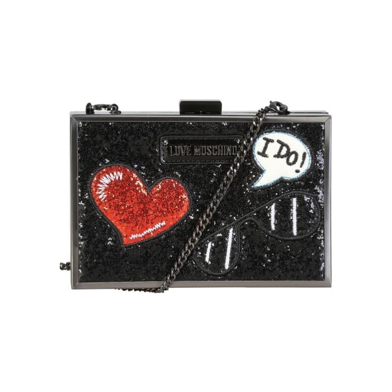 Love Moschino čierne lístoček 5157053