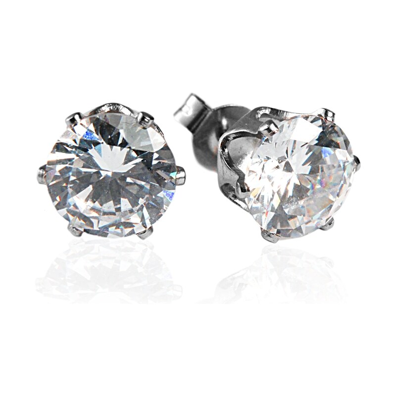 BEMI Design Náušnice so zirkónmi ⌀ 0,8 cm S69060 10399737