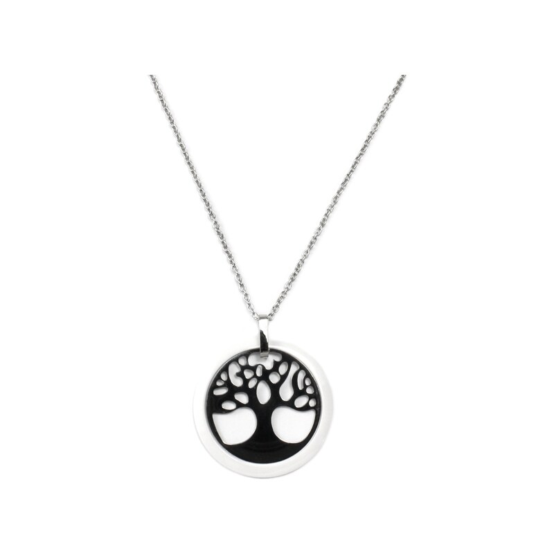 Dámsky náhrdelník z chirurgickej ocele strom života S121090