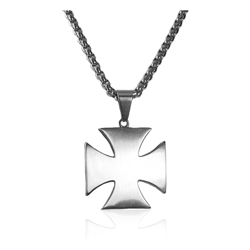BM Jewellery Náhrdelník keltský kríž z chirurgickej ocele S217120 10399863