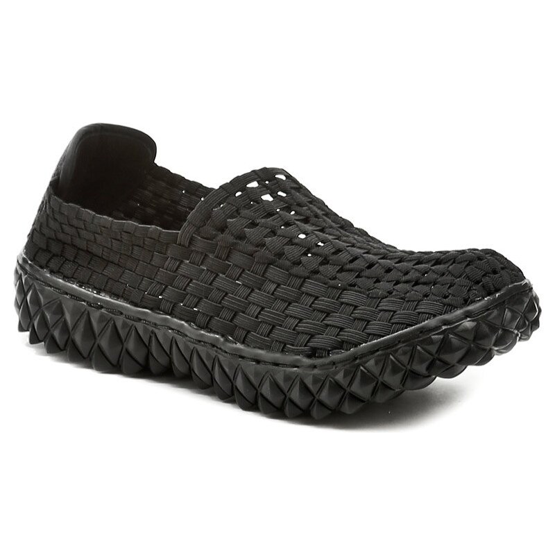 Rock Spring FULL čierne dámske topánky z gumičiek 51182193