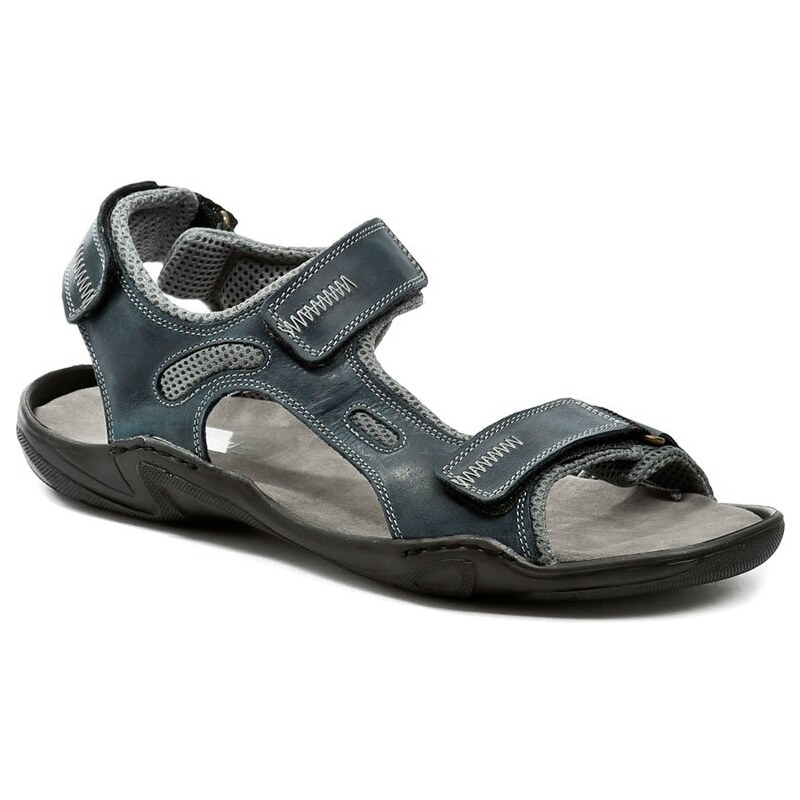 Koma 66 modré pánské nadměrné sandály 51223623