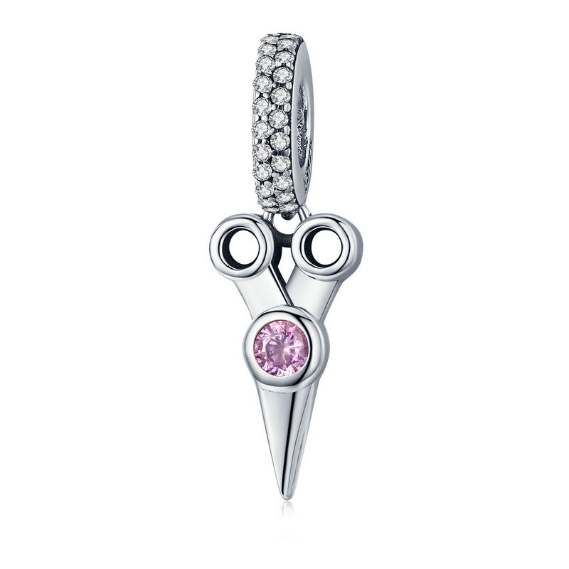 Emporial strieborný prívesok Kreatívne nožnice 24920428