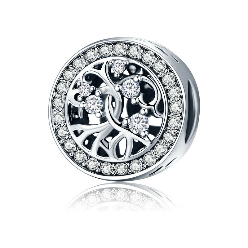 Emporial strieborný prívesok Trblietavý strom života 25404830