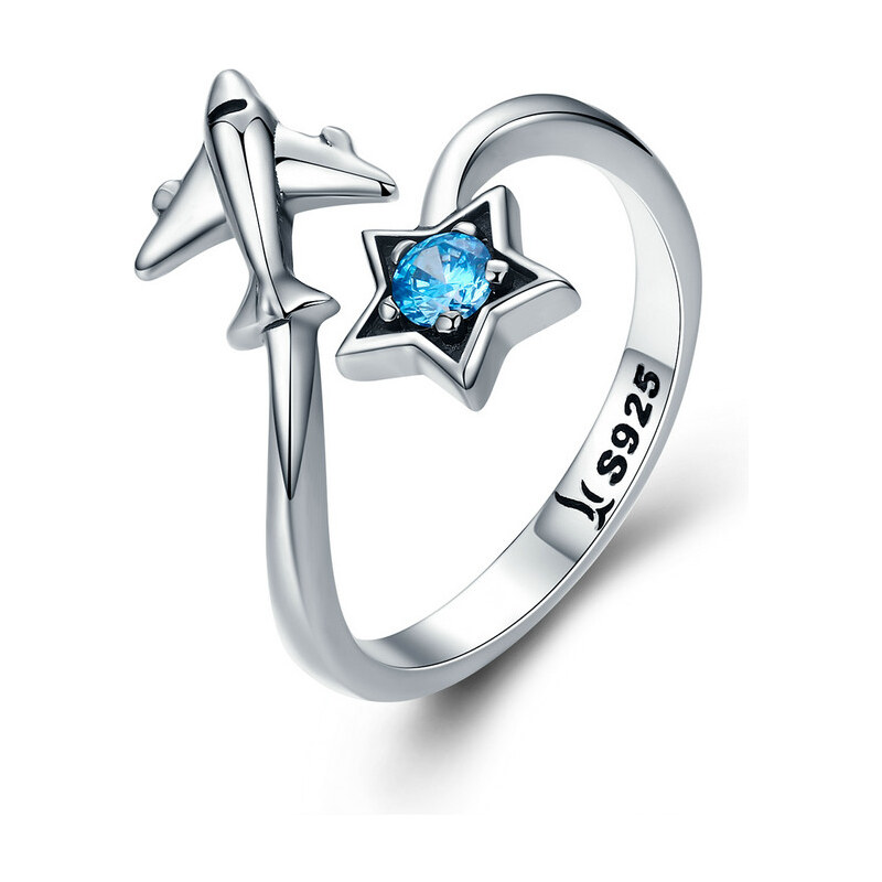 Emporial strieborný prsteň Okolo sveta 28839757