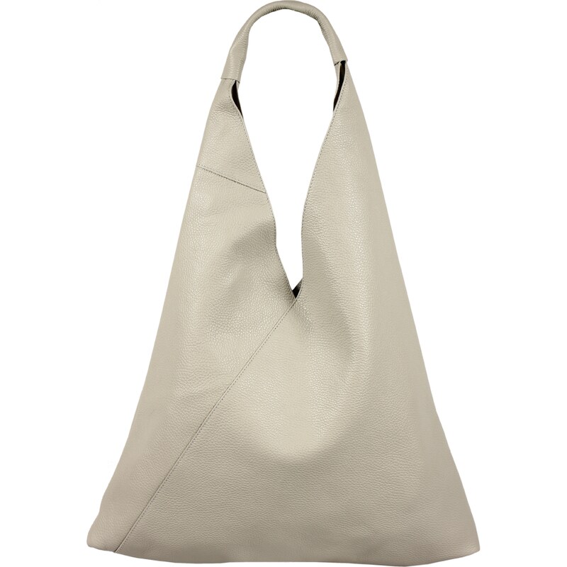 Sivá kožená talianska kabelka Alma Grigia NovaKabelka.sk 5351004