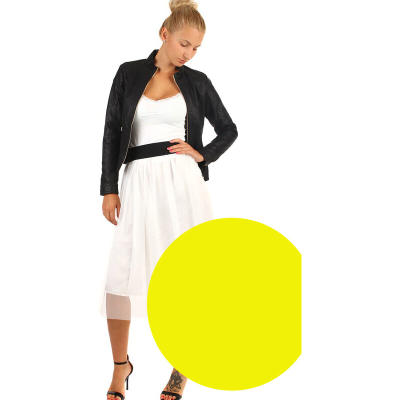 Glara Dámska tylová midi sukňa 8395468