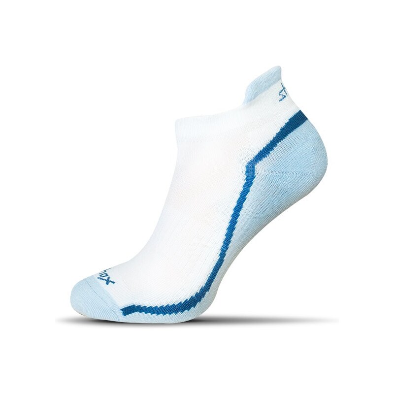 Buďchlap Bielo-svetlo modré pánske ponožky 5474749