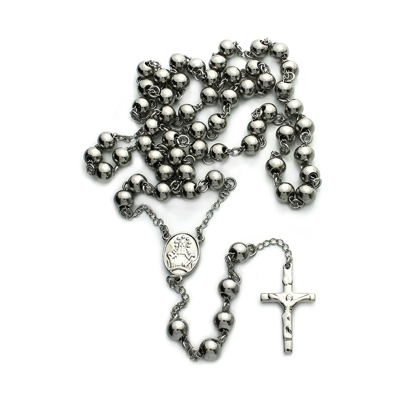 BM Jewellery Náhrdelník ruženec z chirurgickej ocele S356120 10399998