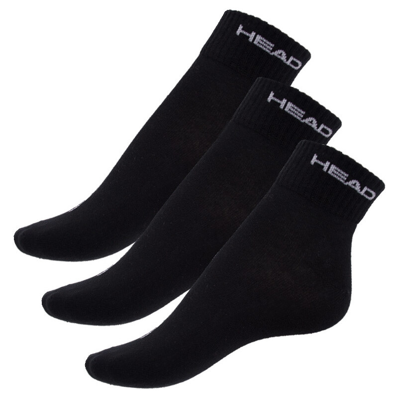 3PACK ponožky HEAD čierne (761011001 200) 67761414